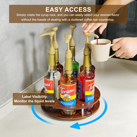 SHILFID 9.5 inch lazy susan base provides balanced rotation