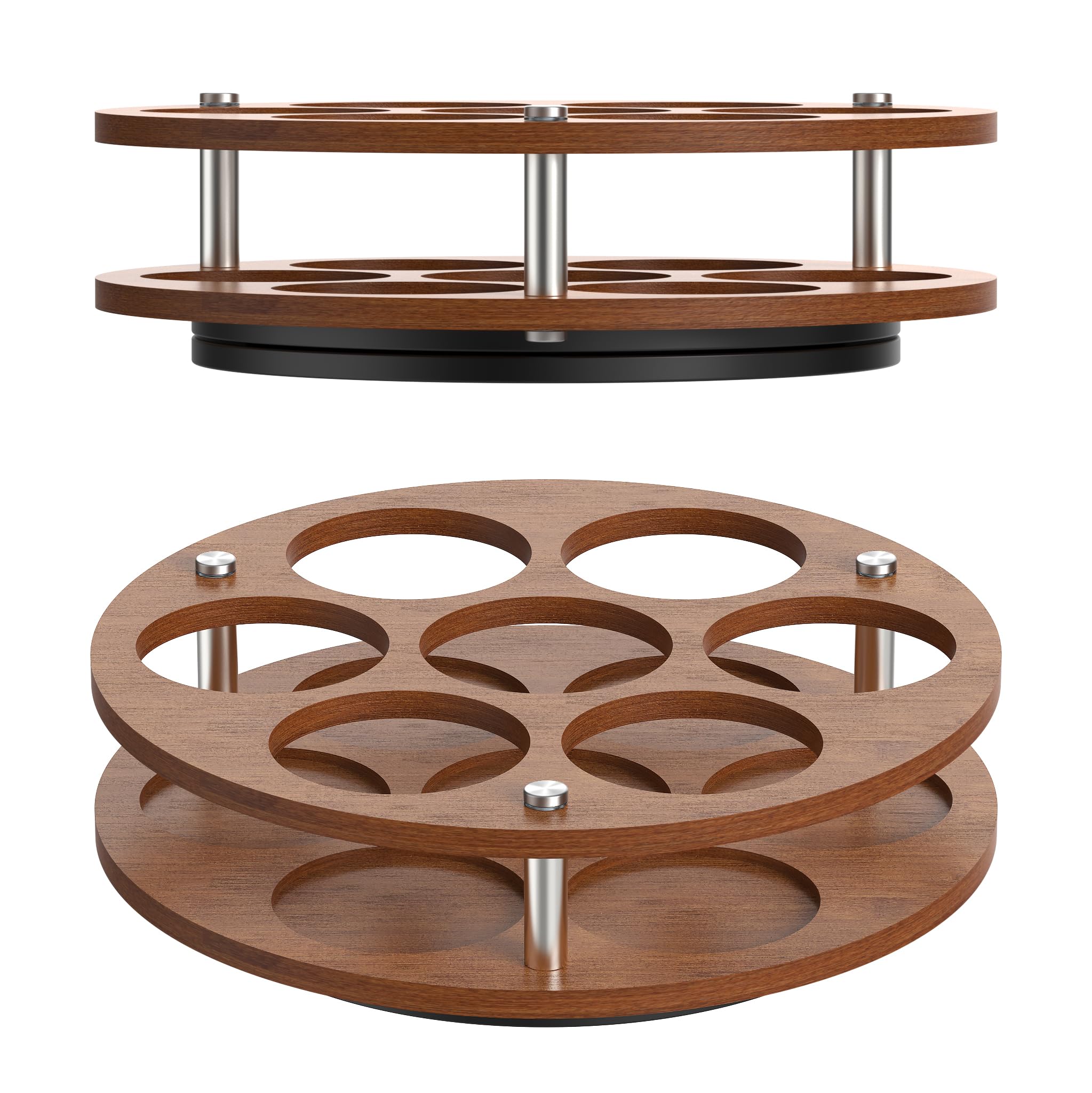 SHILFID minimalist mid century design complements any decor on a counter
