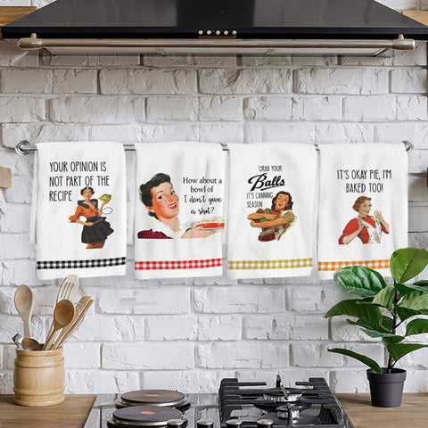 SHIMANY vibrant prints resist fading, adding retro flair to your kitchen.