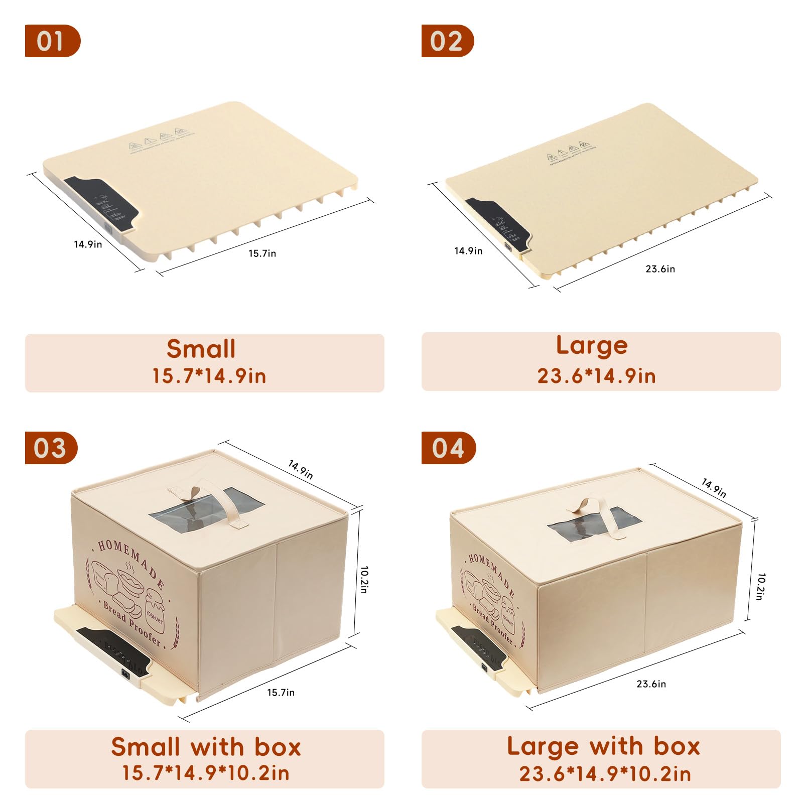 SHINEBBYS in-kitchen setup supports dough proofing and warm serving.