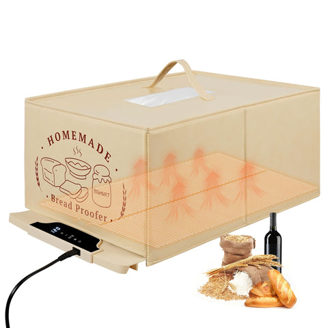 SHINEBBYS bread proofer side view highlights stable temperature and durable insulation.