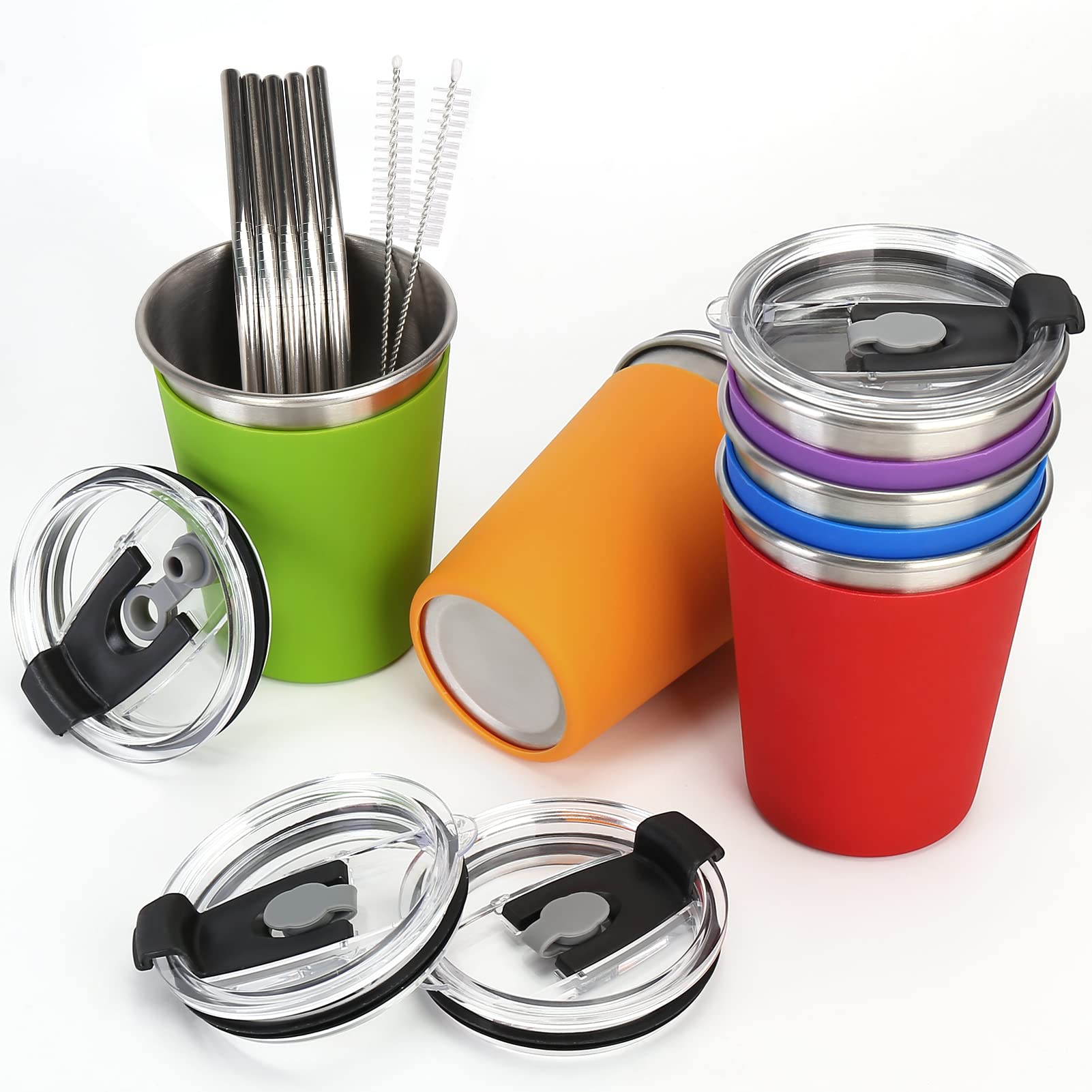 ShineMe silicone sleeve wrap provides comfy grip and mess protection.