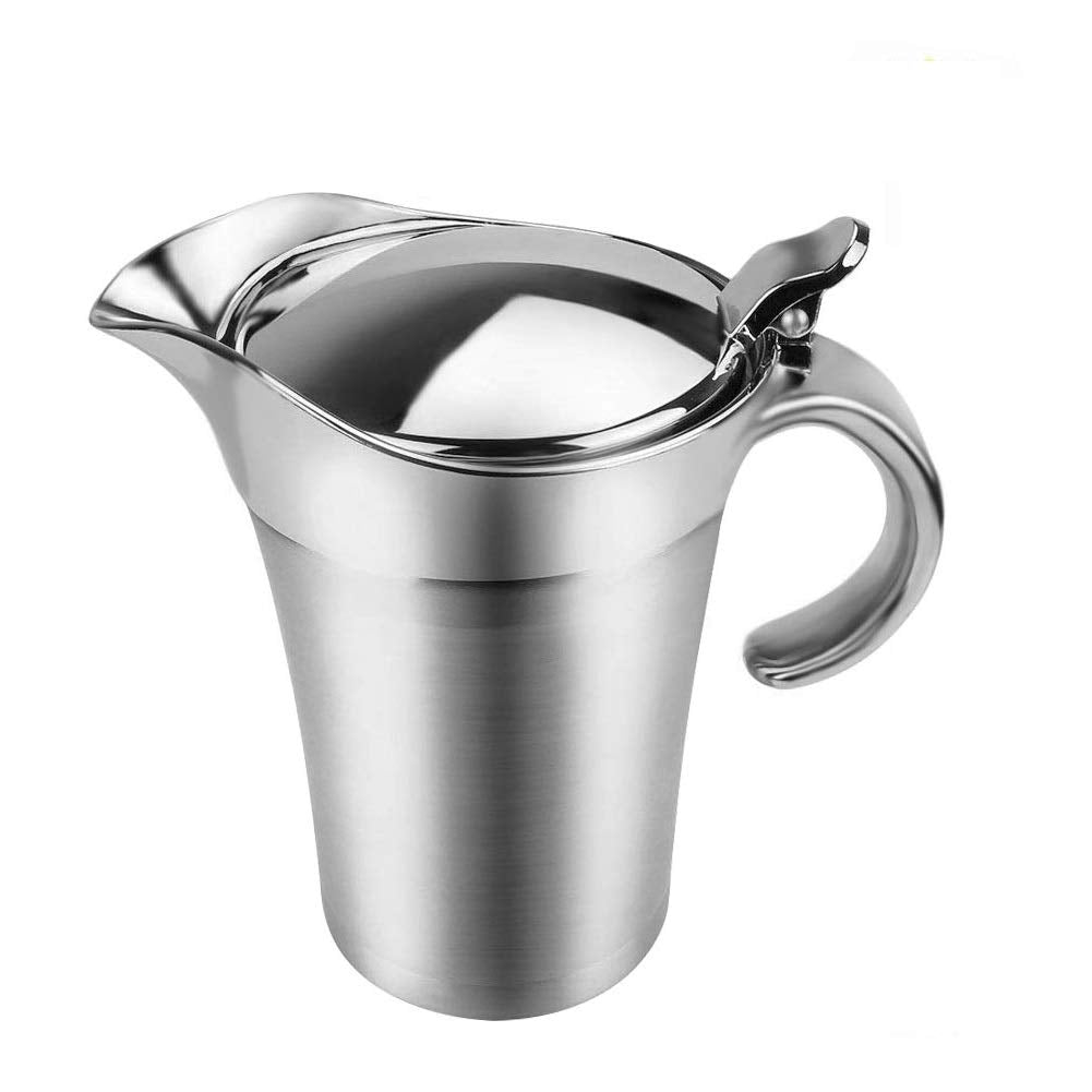ShineMe gravy boat with lid keeps sauces warm at the table