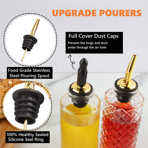 Shining Craft airtight stopper and leak-proof pour spout maintaining freshness.