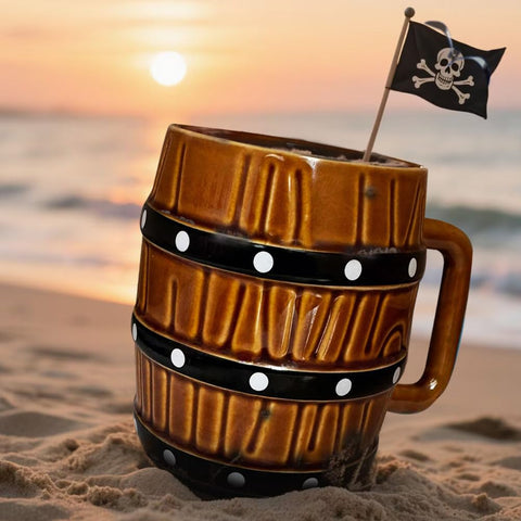 Shiningsoul barrel mug handle offers comfortable grip during daily use