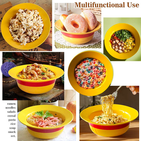Shiningsoul microwave-safe ceramic bowl for quick meals.