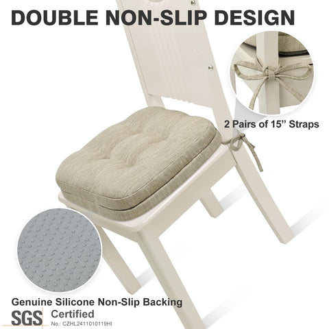 Shinnwa cushion back strap design secures to chair