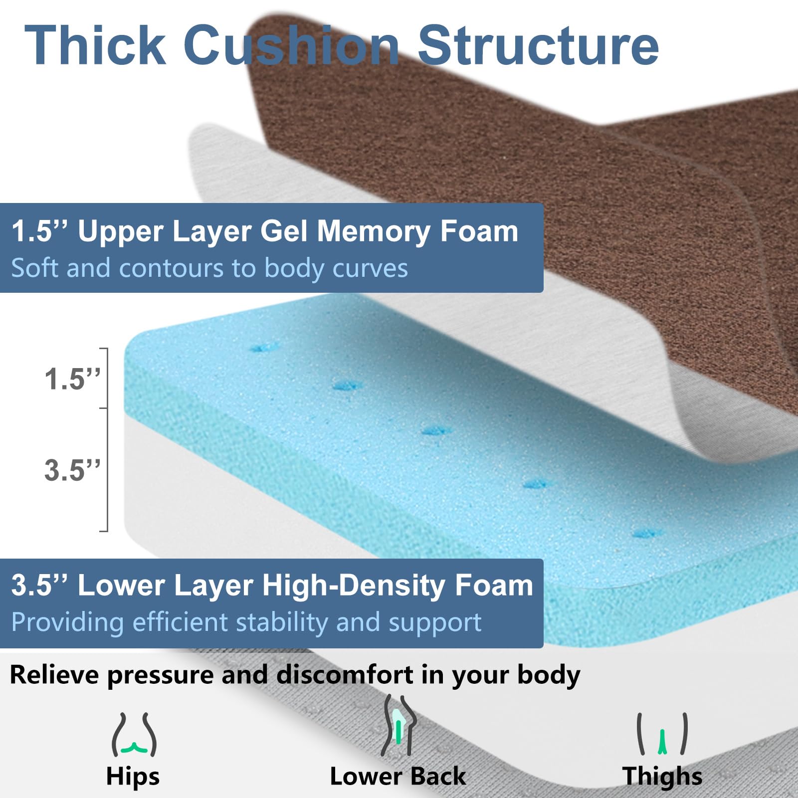 Close-up of breathable fabric and precise stitching on the Shinnwa cushion