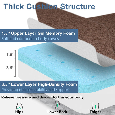 Close-up of breathable fabric and precise stitching on the Shinnwa cushion