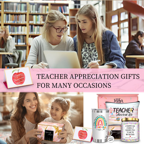 ShinnyWis gift box features Best Teacher Ever text to add a personal touch.