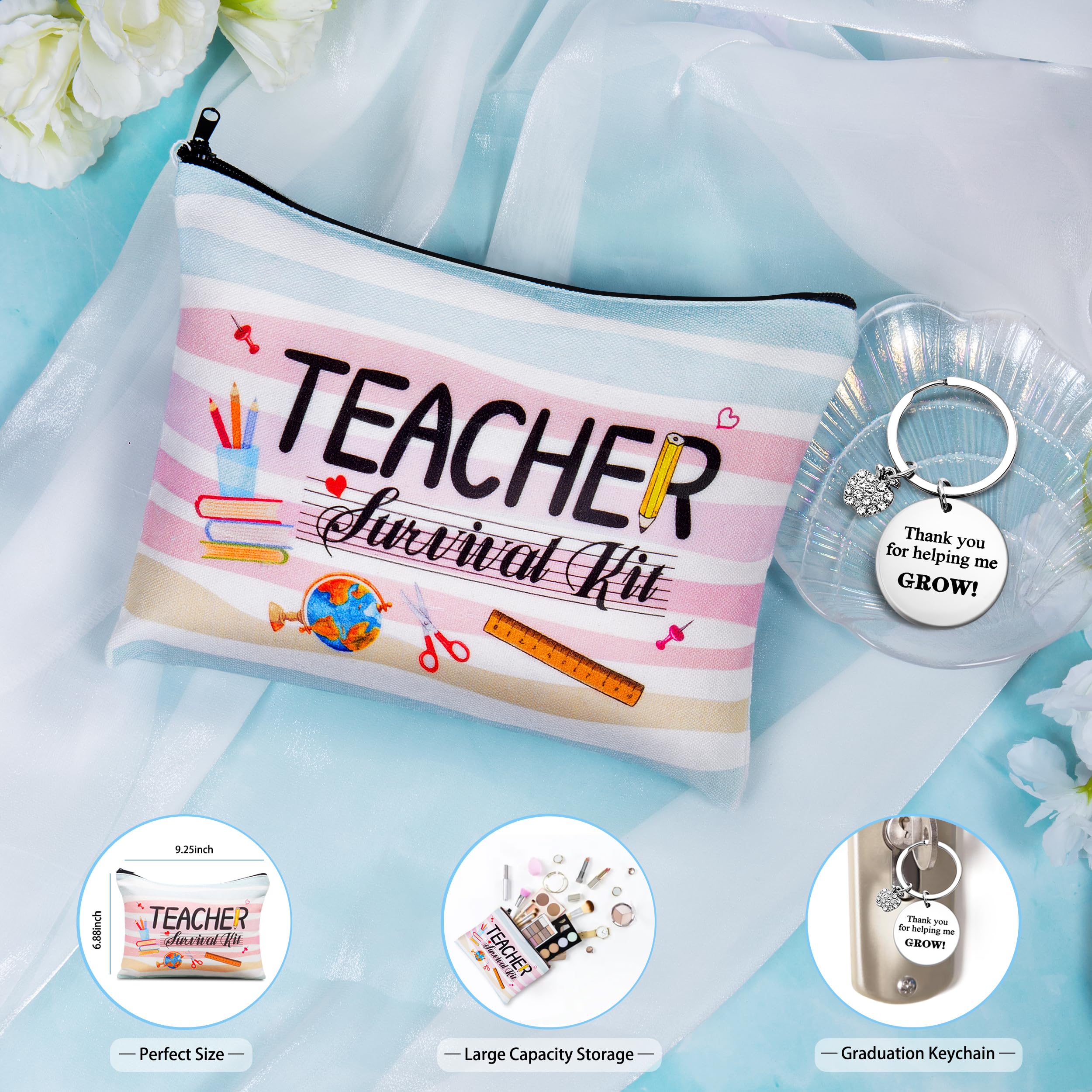 ShinnyWis cosmetic bag included in the set, great for organizing daily essentials.