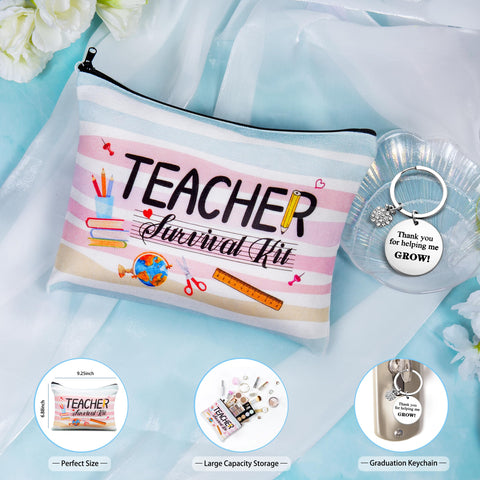 ShinnyWis cosmetic bag included in the set, great for organizing daily essentials.