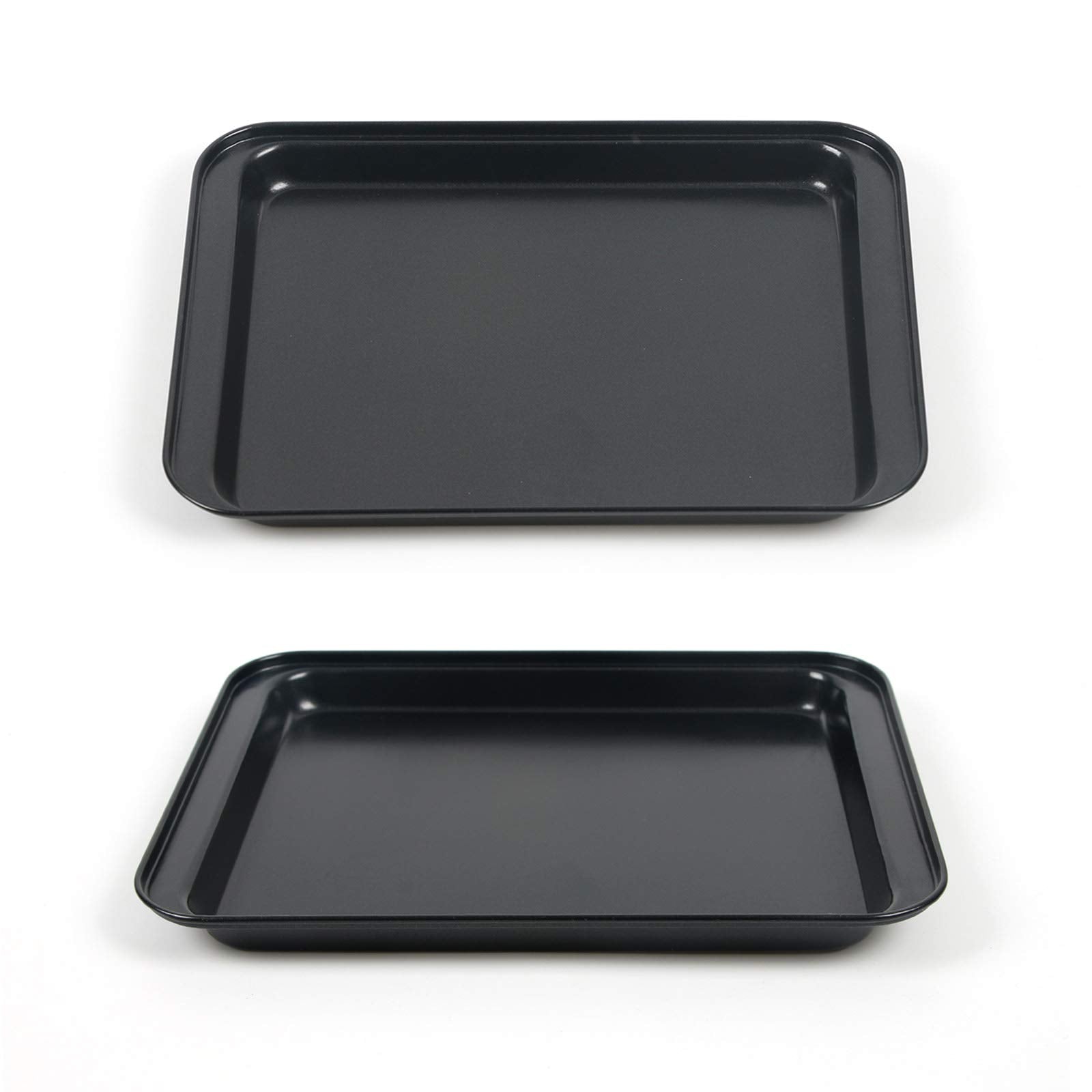 Shinsin toaster oven replacement pan fits compact kitchens for single meals.