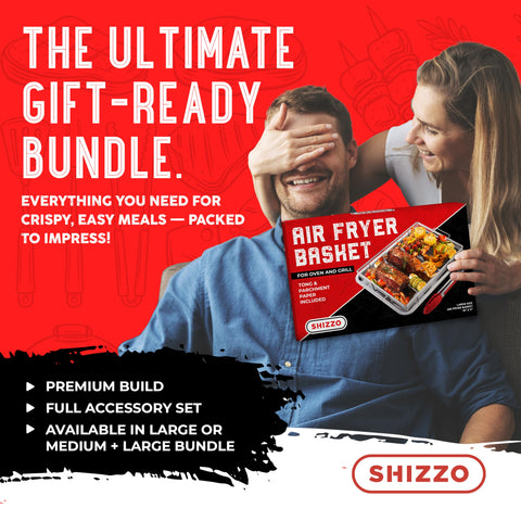 Shizzo oven-safe up to 450°F enables versatile cooking options.
