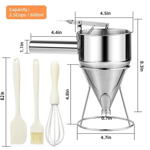shofilt dishwasher-safe design simplifies cleaning after cooking and baking.