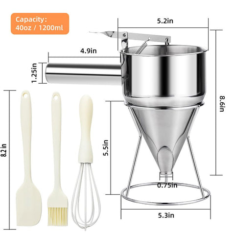 Ergonomic handle and lever provide smooth, fatigue-free operation