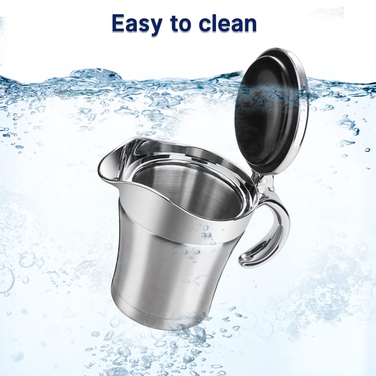 Shofilt multi-purpose gravy server suitable for custards, hot chocolate, and sauces.