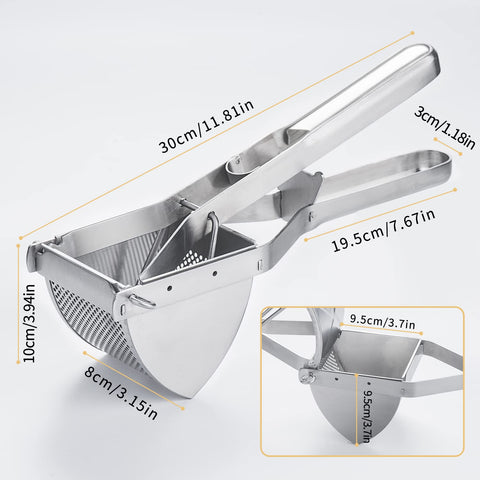 shofilt dishwasher-safe ricer ideal for versatile kitchen tasks