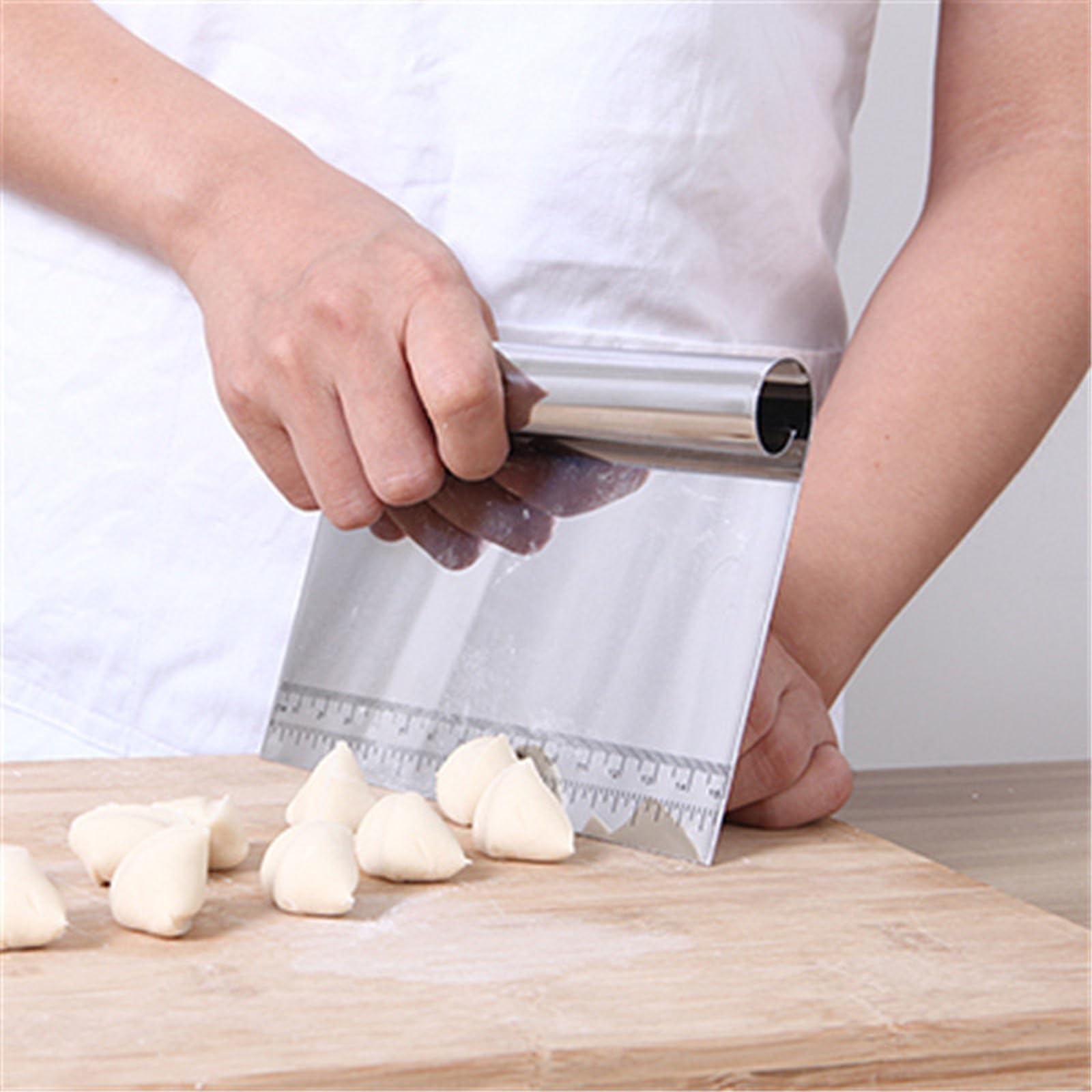 shofilt ricer with extended 12-inch handle for comfortable grip