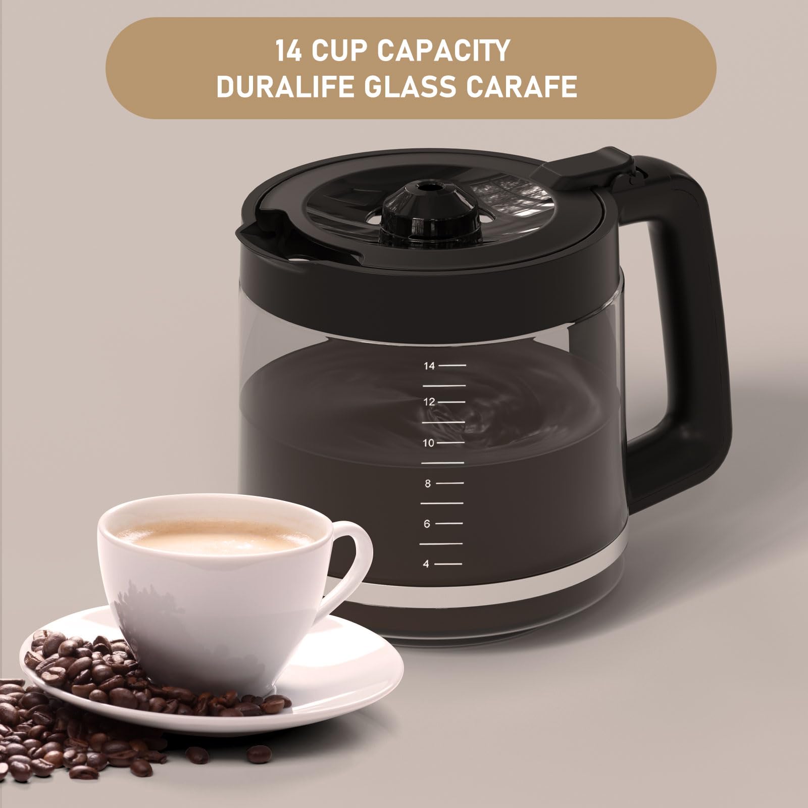 Shonshon dishwasher-safe carafe for quick cleanup