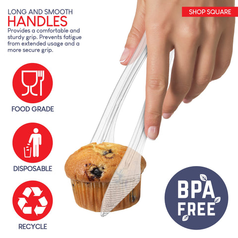 Shop Square full set of disposable utensils for versatile event use.
