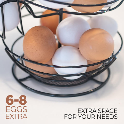 Shop Square Egg Skelter with Storage Basket highlights spacious bottom storage for extras.