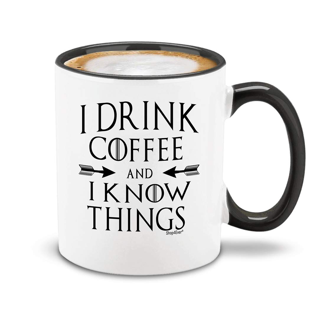 Shop4ever mug front design with double-sided print for both hands.