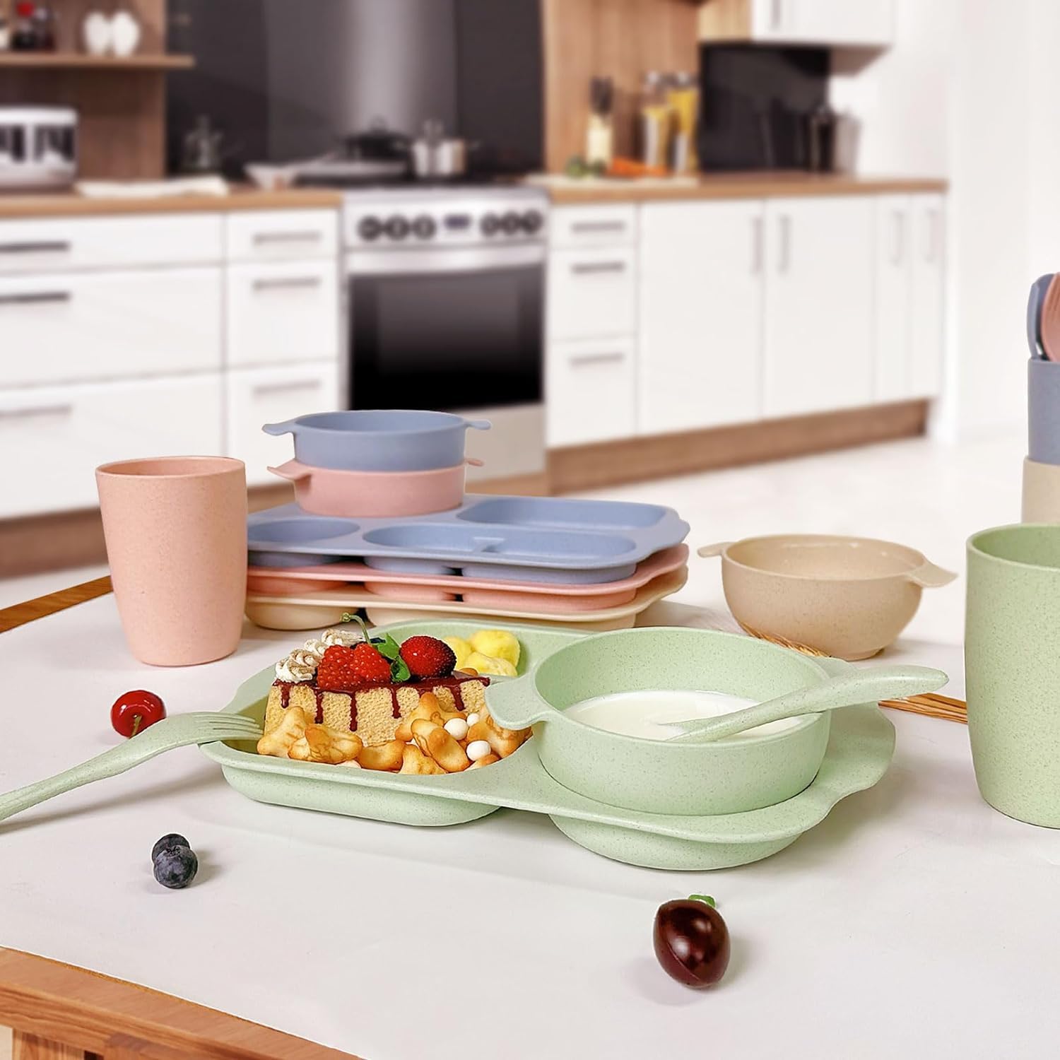 Shopwithgreen dishwasher safe and microwave safe dinnerware for quick cleanup