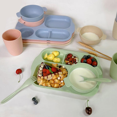 Shopwithgreen four-color set keeps kitchen organized and stackable