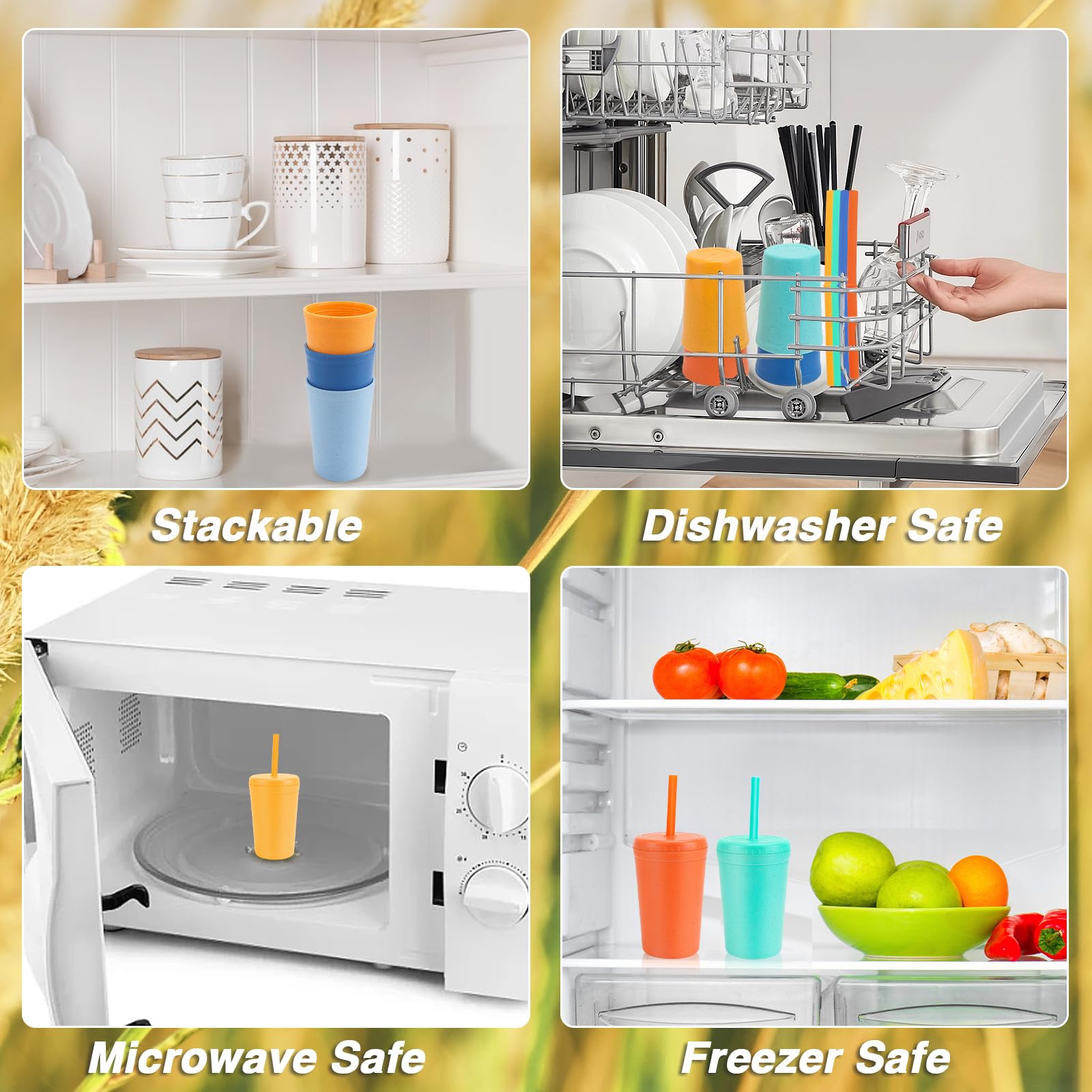 shopwithgreen microwave and dishwasher safe cups for easy cleaning