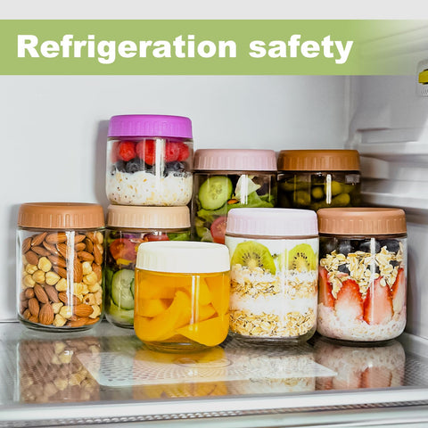 Meal prep with Showin jars ideal for office lunches