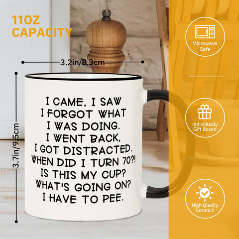 Shqiueos versatile birthday gift mug suitable for mom dad grandma or grandpa