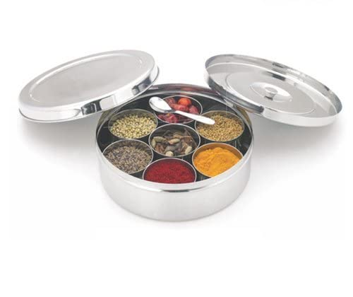 Shradha Trading masala box top lid showing secure closure and clean edge.