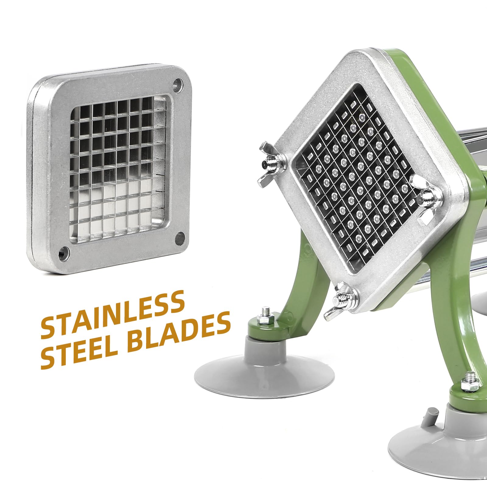 SHSYCER 3-8 inch blade option for standard fry size