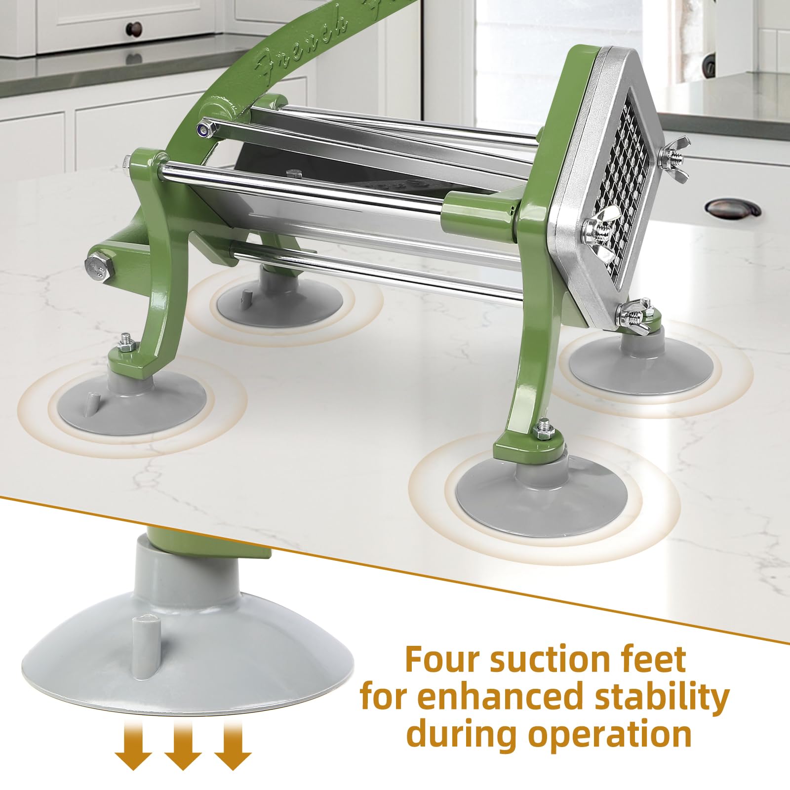 SHSYCER blade six provides medium fry size options