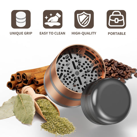 SHUAIYONGLAN grinder aluminum alloy body with durable finish