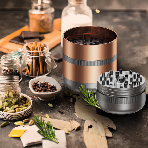 SHUAIYONGLAN grinder compact size fits bags and pockets