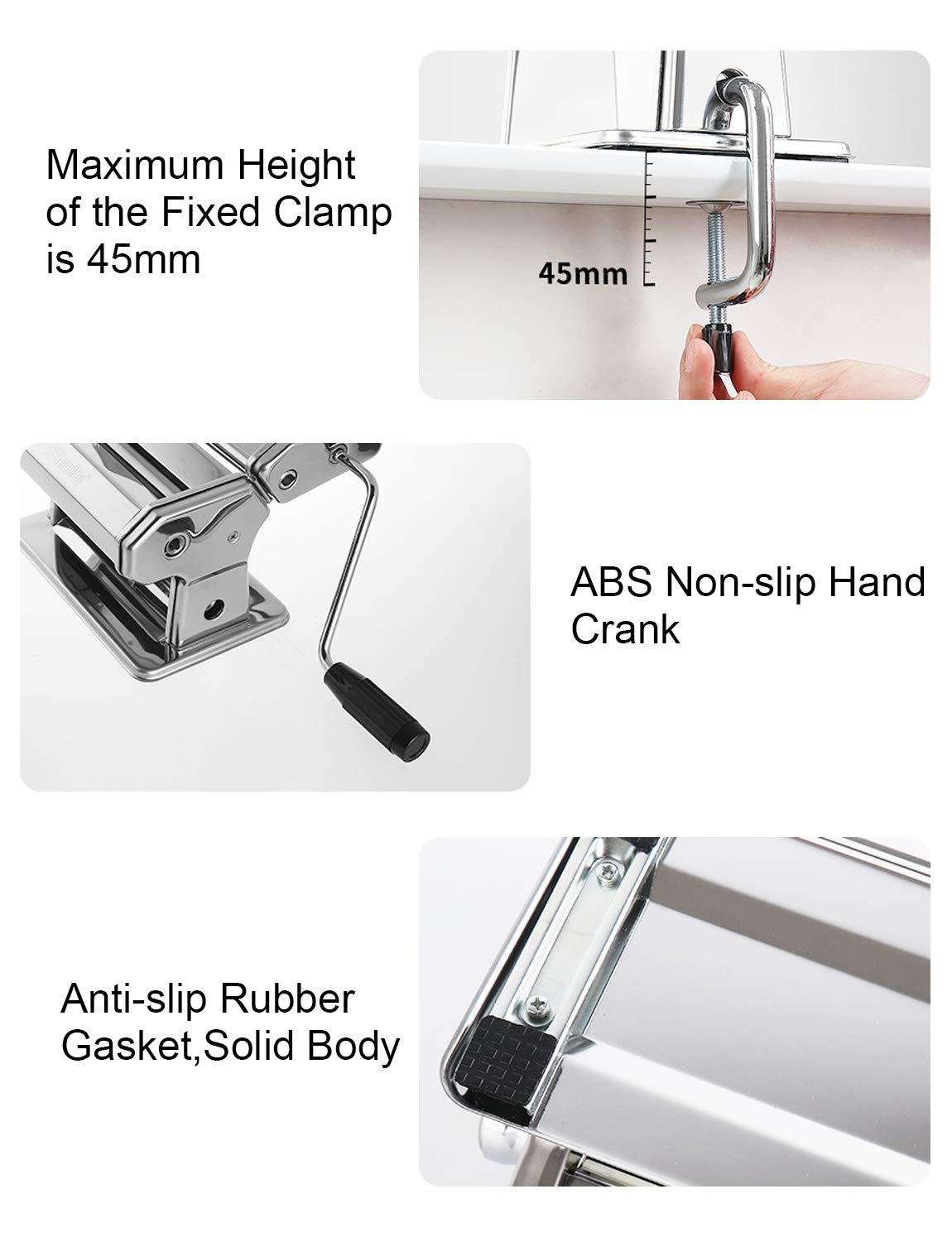 Shule adjustable thickness knob set from 0.5 to 3 mm.