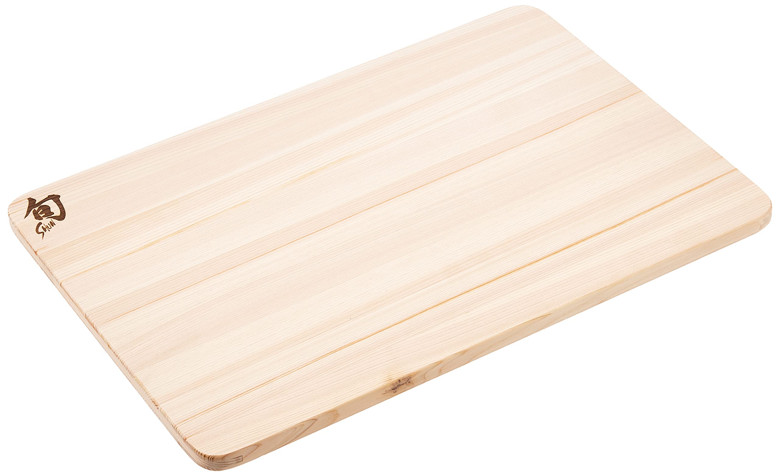 Shun Hinoki cutting board medium charcuterie display ready for stylish serving.