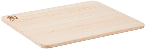 Shun Hinoki small cutting board double-sided design enables versatile prep