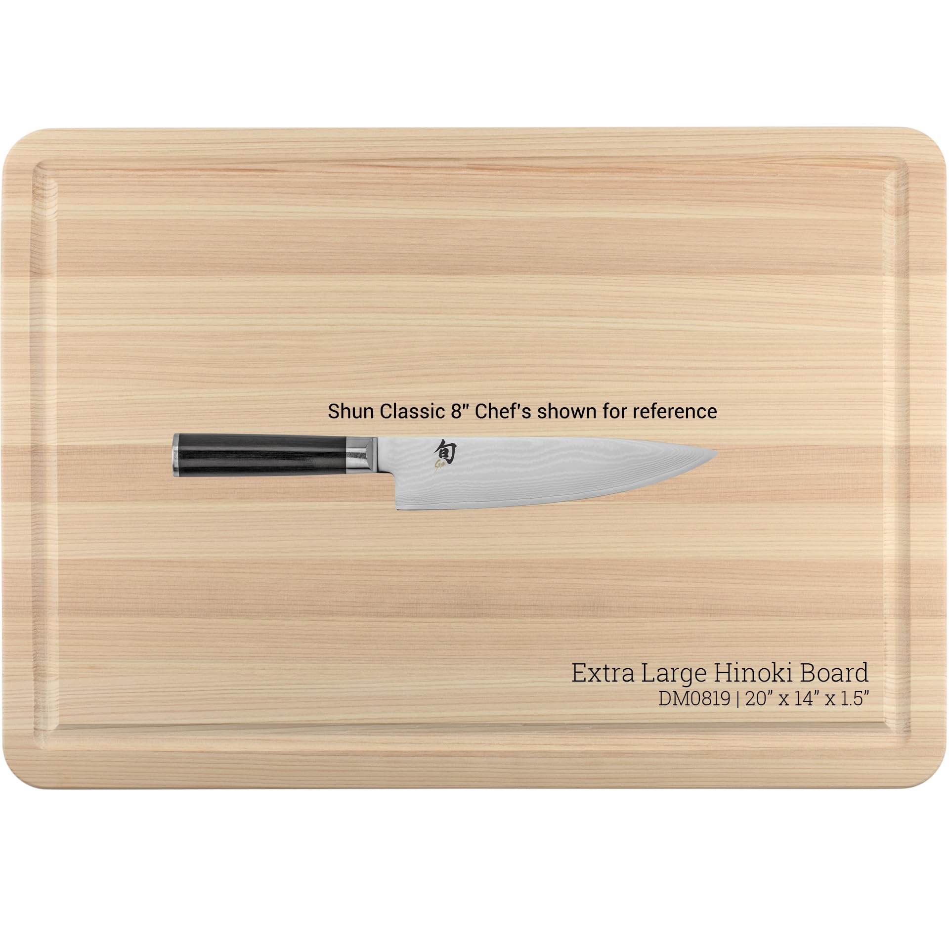 Shun lemon rub can restore surface and remove stains