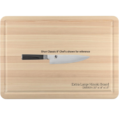 Shun lemon rub can restore surface and remove stains