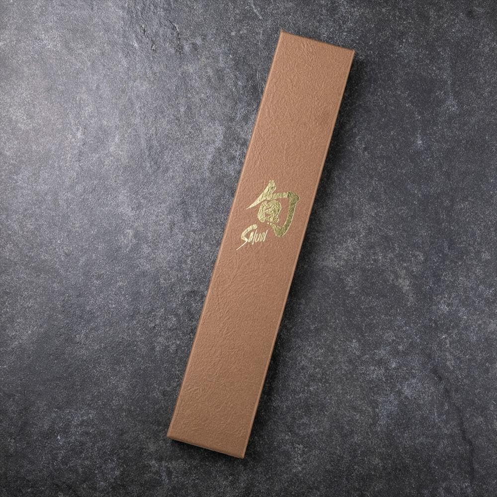 Shun Premier Nakiri kitchen scene shows craftsmanship.