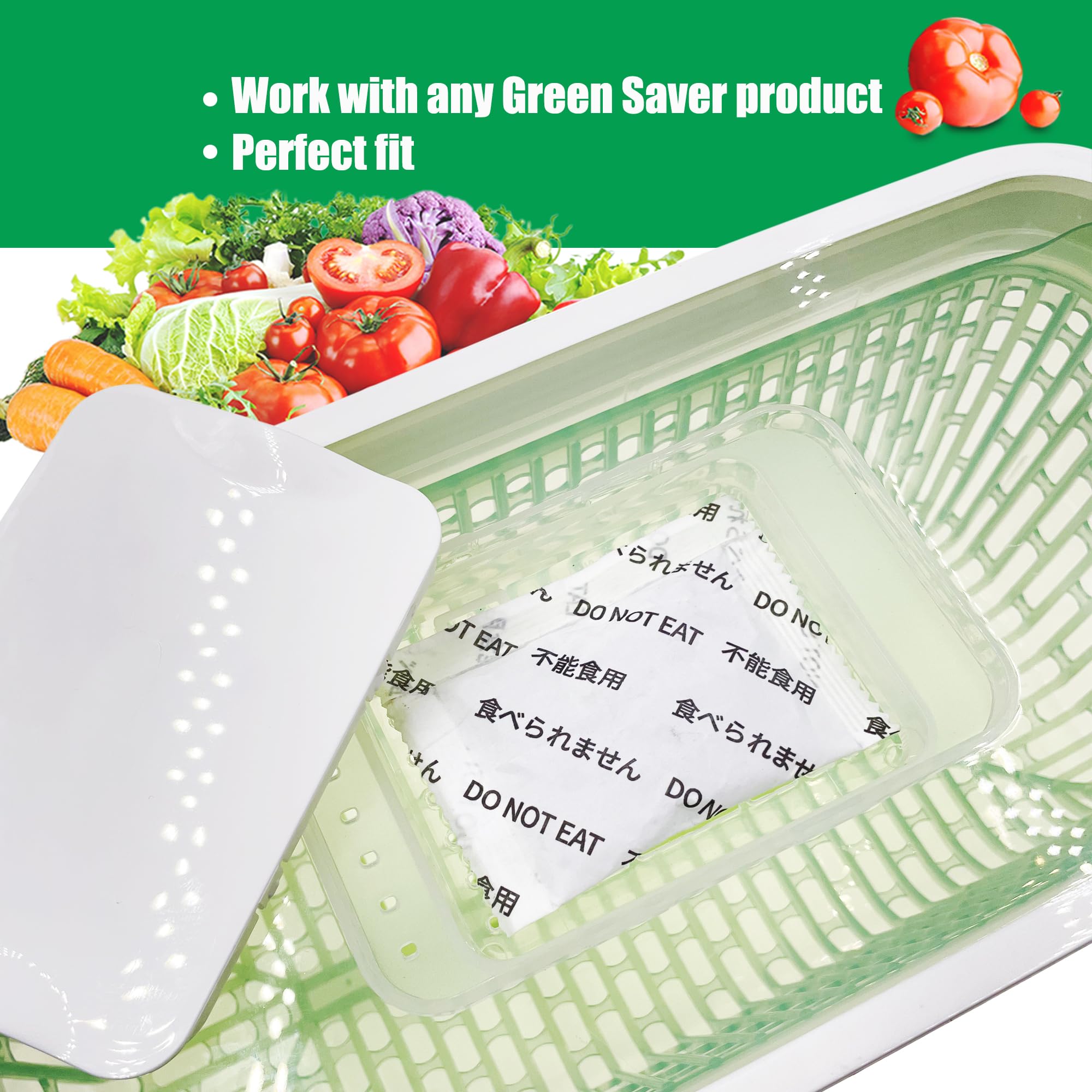 ShuRex fridge freshness maintenance for OXO crisper and keepers.