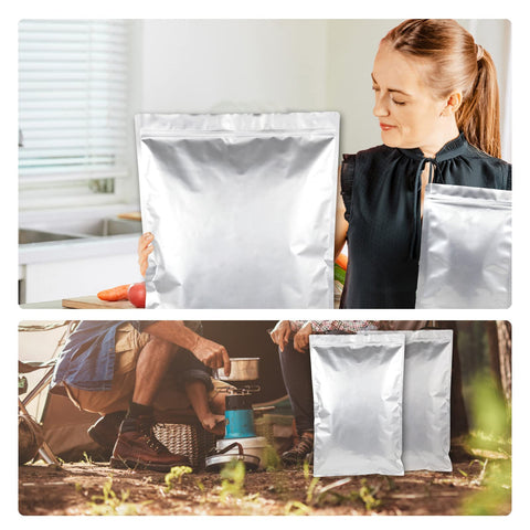 SHXWELL aluminum layer inside strengthens puncture resistance and blocks light.