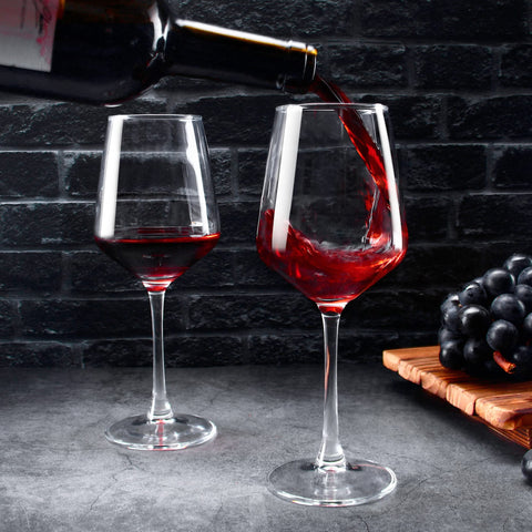 SHYRC easy-clean wine glasses with smooth surfaces