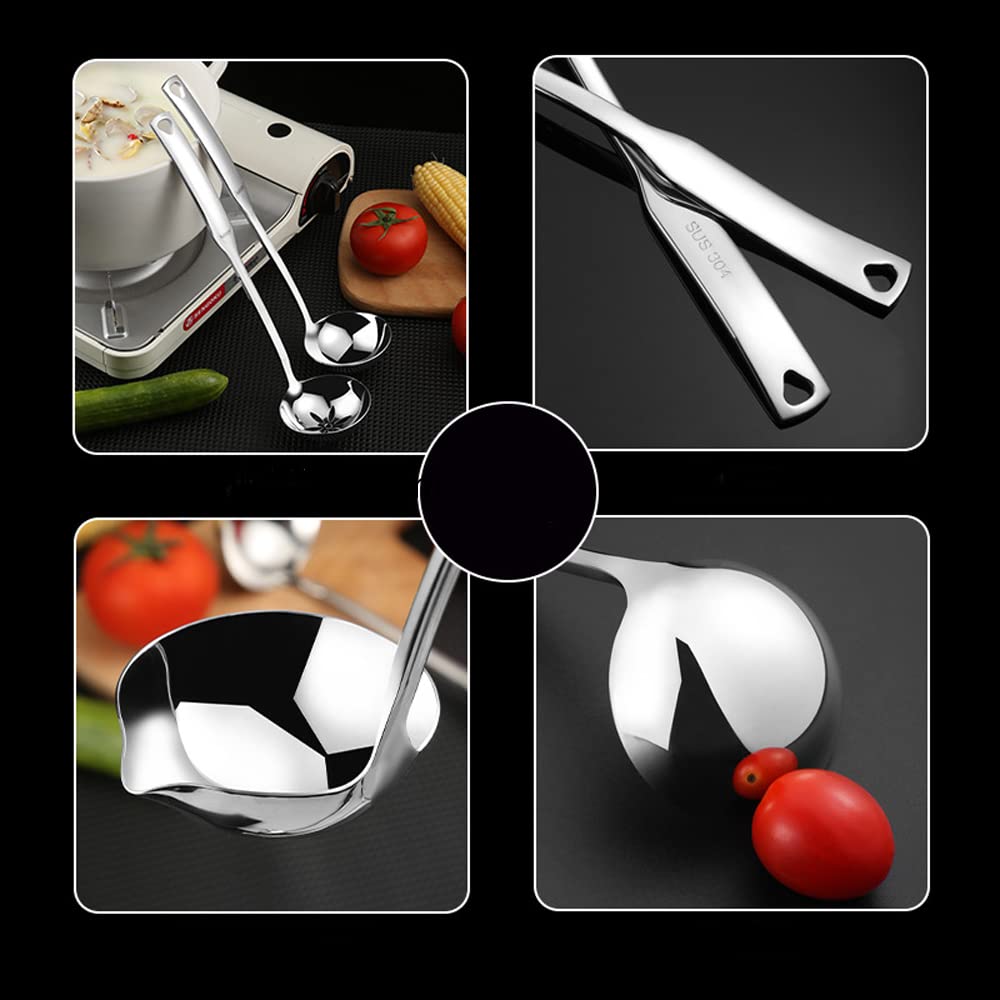 Siaiqiang dishwasher-safe ladle ensures easy cleanup after meals.