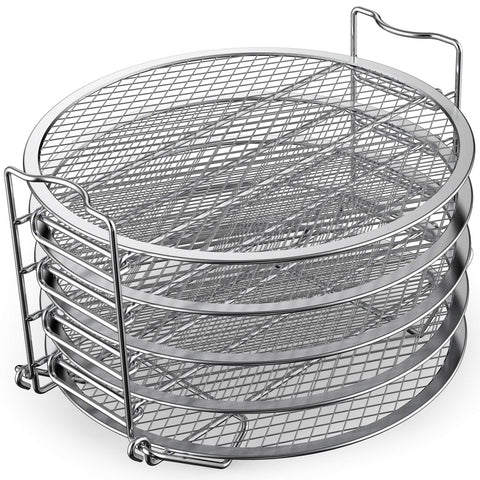 SICHEER dehydrator rack compatible with Instant Pot Crisp Lid for efficient drying