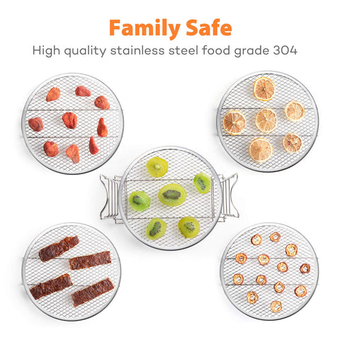 SICHEER five-layer dehydrator rack for multi-level drying of fruits and meats