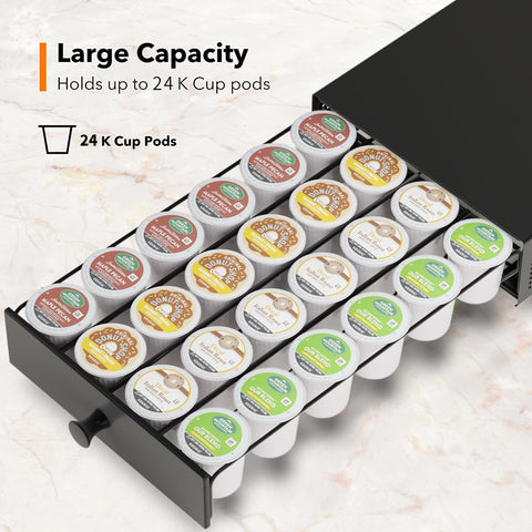 SICHEER K Cup organizer on a kitchen countertop